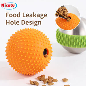 Kediler için Klasik Modern İnteraktif Yavaş Besleyici Top Oyuncak, Yok Edilemez Paslanmaz Çelik ve Silikon Evcil Hayvan Besleyici Oyuncak - Product Image 2