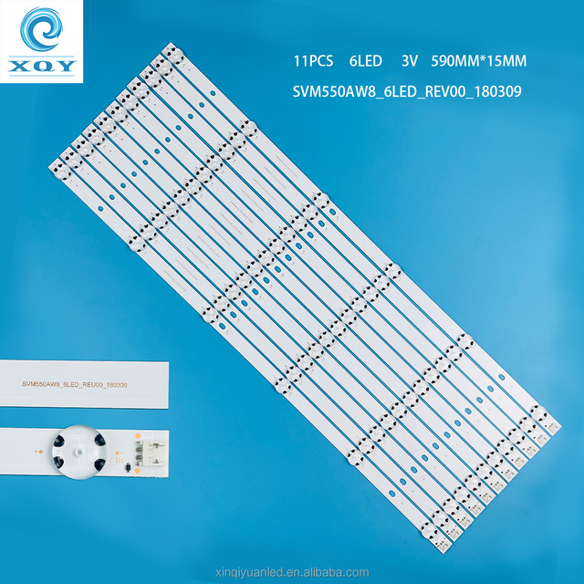 Suitable for TH-55GX600K LED Strip SVM550AW8_6LED-REV00_180309 LCD TV Backlight LED Strip