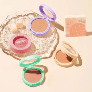 Boîte à blush transparente, boîte ronde pour bâton de blush, conteneur personnalisé pour blush crème, conteneur vide - Product Image 1