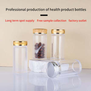 Botella de Plástico PET Transparente de 100 ml, Botella Personalizada para el Cuidado de la Salud, Botella de Almacenamiento de Medicamentos de Lujo con Tapas, Botella Esmerilada - Product Image 6