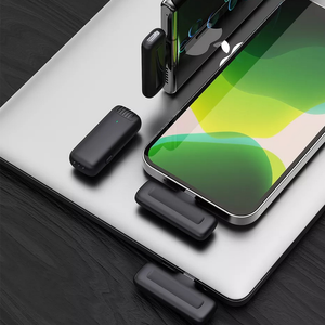 Microphone à revers sans fil, Clip-on, Plug Play, type-c pour téléphone, Pad, PC, anti-bruit, micro pour Streaming en direct - Product Image 4