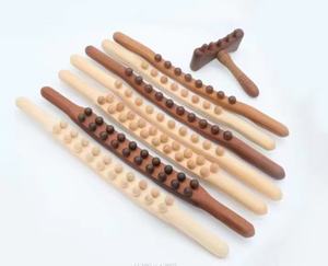 Outil de massage de thérapie du bois tonifiant et apaisant les muscles du corps - Product Image 4