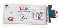 Xilinx plataforma Cable de descarga USB Jtag programador FPGA CPLD C-Mod XC2C64A M102 tipo LVCMOS, 3,3 V 2,5 V 1,8 V 1,5 V JTAG, SPI impacto