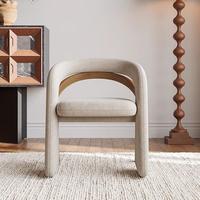 Silla Individual de Estilo Europeo Minimalista, Silla de Comedor con Respaldo de Diseño para Casa de Té, Boutique, Apta para Sala de Estar/Dormitorio Principal