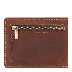 Portafoglio Leggero Pieghevole in Vera Pelle con Molteplici Scomparti per <span class=keywords><strong>Carte</strong></span> <span class=keywords><strong>di</strong></span> <span class=keywords><strong>Credito</strong></span>, Stile Business, Basso MOQ - Product Image 4