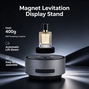 Auto Lift-Down Magnetic Levitating Display Stand Hold 400G 360°Rotating Plug-in Power Floating Platform for Jewelry Advertising - Product Image 6