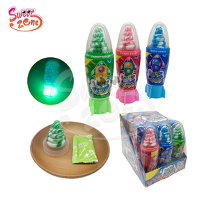 Rocket hình dạng lollipops ánh sáng Kẹo cứng Lollipop với popping kẹo - Product Image 2