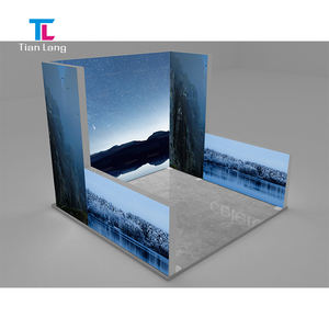 Cajas de luz LED de aluminio TianLang, exhibición de Feria Comercial 6*3, diseño de cabina de exposición elegante para publicidad - Product Image 5