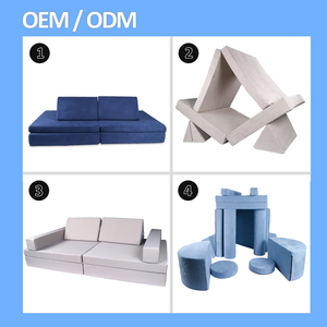 12 cái thiết lập trẻ em phòng khách chỗ ngồi góc trẻ em Modular <span class=keywords><strong>sofa</strong></span> cắt trẻ em chơi đi văng - Product Image 6