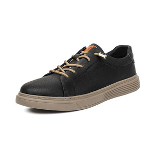 Nouvelles Chaussures Décontractées Plates en Cuir Grande Taille pour Hommes Printemps 2026 - Chaussures Monobloc Transfrontalières pour Hommes avec Tige en Cuir - Product Image 1