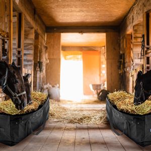 Free sample BSCI Factory Wholesale Large Easy Carrying Tote <b>Hay</b> Bale Storage <b>Bag</b> Durable Feed <b>Bag</b> Horse Stable <b>Hay</b> <b>Bag</b> - Product Image 4