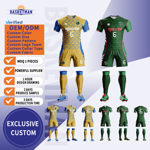 เสื้อฟุตบอลย้อนยุคแบบกำหนดเอง รุ่นใหม่<span class=keywords><strong>ล่าสุด</strong></span> ดีไซน์ทันสมัย เสื้อฟุตบอลชาย พิมพ์ลายเต็มตัว เสื้อฟุตบอลทีม - Product Image 1