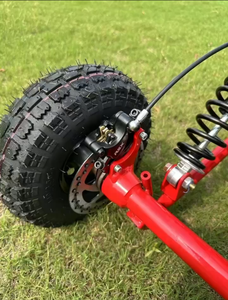 Go-kart Off-road Mini Gas off Road 90cc/100cc Go Cart elettrico Drift Kart Racing sabbia neve prateria per bambini e adulti - Product Image 5