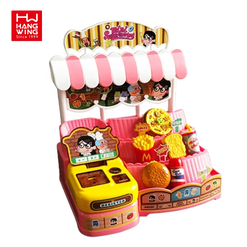 Pretend Play Preschool Toys Home Supermarket Shop Shopping Diy 2021 Mini Girls Casa de juguete Toy House