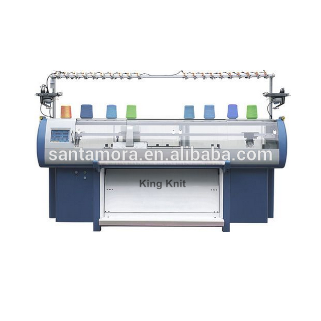 For Home Computerized Needle Selector Jacquard Flat Knitting Machine