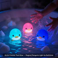 Jouet de bain en PVC en forme de grenouille en caoutchouc, animal flottant lumineux, style coquille d'œuf, avec capteur d'eau LED, pour enfants, série de collection