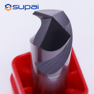 SUPAL Solid Carbide Tungsten 2/3/4 Flutes 90 Degrees Center <strong>Drill</strong> Bits D6/8/10/12/25mm Copper Aluminum Milling Cutter <strong>End</strong> <strong>Mill</strong> - Product Image 4