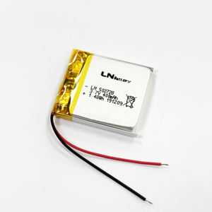 יון Lithium-541747-420Mah-Polymer lp432543 502728 <span class=keywords><strong>3.7v</strong></span> 380mah 400mah <span class=keywords><strong>lipo</strong></span> סוללה עבור שעון חכם צעצוע אלחוטי - Product Image 2