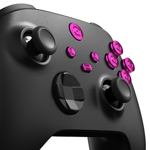 Botón Metálico 8 en 1 de Aluminio Morado Abxy Action Home Start Back Share EXtremeRate para Control de Xbox Series X S - Product Image 3