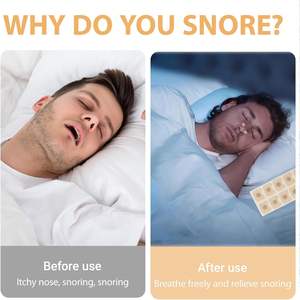 Bandes de nez magnétiques à forte adhérence les plus vendues Dilatateur nasal à aimant de sommeil anti-ronflement pour les soins de santé - Product Image 3