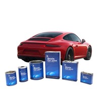 DEXIN 2K Clear Coat Vernis automobile automobile à haute brillance avec effet miroir Apparence liquide Application de pulvérisation Exporté Suriname