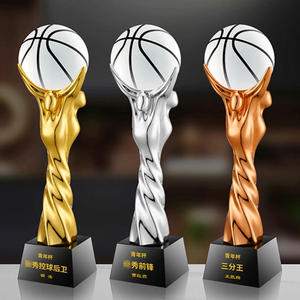 Medalla de baloncesto profesional Shanchen y placas de trofeos Figuras De Trofeos Sports Cup Award Trofeos Basketball World Trophy - Product Image 2