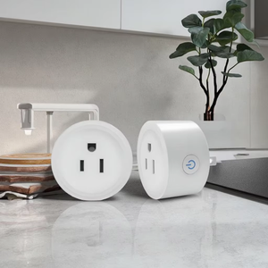 En Oferta, Enchufe Inteligente Estándar Americano con Clasificación <span class=keywords><strong>de</strong></span> Corriente <span class=keywords><strong>de</strong></span> 10A, Enchufe Inteligente Wifi Tu Ya, Mini Enchufe Inteligente, Control Remoto por Voz y Aplicación Personalizada - Product Image 1