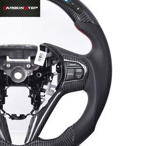 פחמן סיבי LED הגה מרוצי מכוניות גלגל להונדה CRZ - Product Image 5