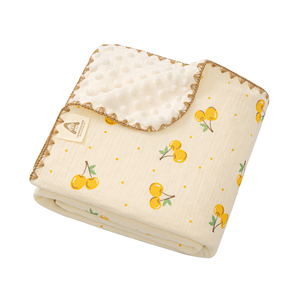 Manta de Forro Polar 3D Doudou para Recién Nacido, Doble Capa, <span class=keywords><strong>Gasa</strong></span> Arrugada, Multiusos, Estilo Europeo, 300 Hilos, para Todas las Estaciones - Product Image 6