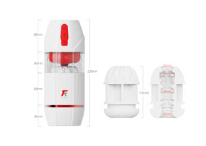 Verkoopt als warme broodjes: Elektrische, volautomatische vibrerende zuigende mannelijke masturbatie-apparaat, seksproduct voor volwassenen. - Product Image 6