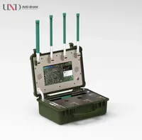 Bloqueur de drones portable et durable, détecteur anti-drone, portée 5 km, bande complète 30 MHz-6 GHz, détection de liste noire/blanche, contrôle à distance, plus de 30 drones