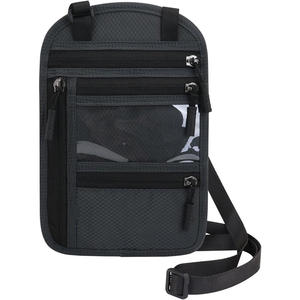 <span class=keywords><strong>Portefeuille</strong></span> de voyage pour passeport, porte-cartes familial, <span class=keywords><strong>anti</strong></span>-vol, <span class=keywords><strong>anti</strong></span>-RFID, imperméable, pour documents et argent - Product Image 1