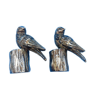 Bird Shaped <b>Curtain</b> Hooks <b>Gold</b> Rustic Design Durable Bamboo Wood Hardware Accessories For <b>Curtains</b> - Product Image 5