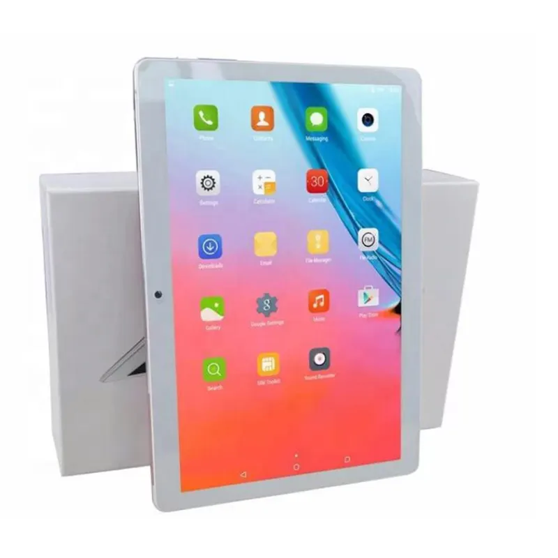 Video eğitim için 10 inç tablet pc 4G SC9863A Android 11.0 GMS yüksek çözünürlüklü dokunmatik ekran öğrencileri tablet çift Sim