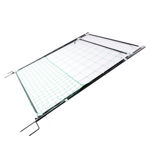 Puerta de Malla Eléctrica de Material HPS PE Verde para Cercas de Aves de Corral y Granjas con Postes para Seguridad de Ganado en Jardines - Product Image 2
