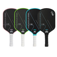 Pala de Pickleball Profesional para Torneos, Núcleo de Polímero con Nido de Abeja, Amortiguación de Vibraciones, Moldeado Térmico de una Pieza, Compatible con OEM y ODM