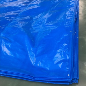 <span class=keywords><strong>Bâche</strong></span> PE industrielle d'extérieur anti-UV bleue/orange, haute durabilité, <span class=keywords><strong>grande</strong></span> capacité, options de couleurs et de tailles - Product Image 4