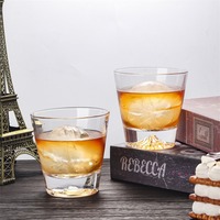 Verre à whisky haut de gamme de 10 oz, motif montagne enneigée, pour les amateurs de bar à domicile et les connaisseurs de spiritueux