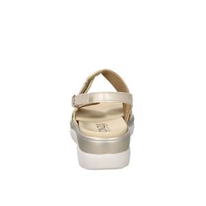 Sandalo con Zeppa Cinzia Soft da Donna Beige IO20637C Stile Comfort con Plateau - Product Image 3