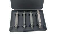 Jeu d'outils de forage super facile à utiliser 4 pièces pour écrous et boulons pour enlever le matériel de revêtement en titane rouillé avec extracteur de vis-004