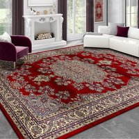 Tapis et Moquettes Grand Format Moelleux de Haute Qualité pour Salon, Tapis Rouges en Velours pour Événements