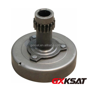 อะไหล่คลัตช์มอเตอร์ไซค์ GXKSAT ชุดคลัตช์ 90B ครบชุด พร้อมฝาครอบ แผ่นเหล็ก แหวนรอง น็อต CD100 <span class=keywords><strong>WAVE</strong></span> 100/110S SMASH C90 Wet - Product Image 2