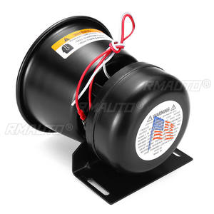 Alarm mobil peringatan keras 9 nada, 400W, sirene polisi, klakson otomatis 12V dengan sistem mikrofon dan Remote kontrol nirkabel - Product Image 4