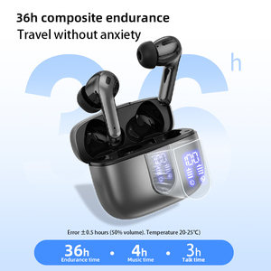<span class=keywords><strong>Auriculares</strong></span> Inalámbricos de Venta Caliente con Cancelación de <span class=keywords><strong>Ruido</strong></span>, Pantalla Digital, a Prueba de Agua y Sudor, Batería de Larga Duración y BT - Product Image 3