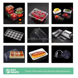 Thermoformmaschine zur Herstellung von Einweg-Kunststoff-Lebensmittelbehältern - Product Image 2