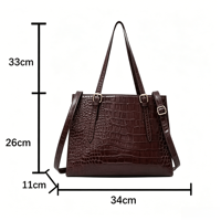 Sacs à bandoulière pour femmes, grande capacité, imprimés tendance, vente en gros, sacs à main de luxe décontractés pour femmes