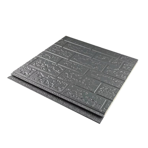 Paneles de pared exterior de aluminio <span class=keywords><strong>Panel</strong></span> sándwich de 16 mm <span class=keywords><strong>Panel</strong></span> de revestimiento de metal Imitación de <span class=keywords><strong>ladrillo</strong></span> - Product Image 5