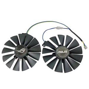 2FAN ใหม่พัดลม <span class=keywords><strong>GTX</strong></span> <span class=keywords><strong>1050</strong></span> GPU FDC10M12S9-C T129215SM 95มม. สำหรับ <span class=keywords><strong>Asus</strong></span> RX 580 570 470 gasus TX 1070TI 1050TI การ์ดจอ<span class=keywords><strong>1050</strong></span>พัดลมระบายความร้อน - Product Image 4