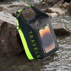 <strong>Waterproof</strong> <strong>PVC</strong> Diving <strong>Bag</strong> with Phone <strong>Bag</strong> Suitable for Swimming Hiking, and Drifting - Product Image 1