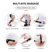 Vibrateur personnel puissant et rechargeable en silicone, type baguette AV, pour massage corporel